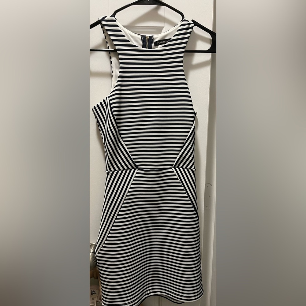Black and white dress